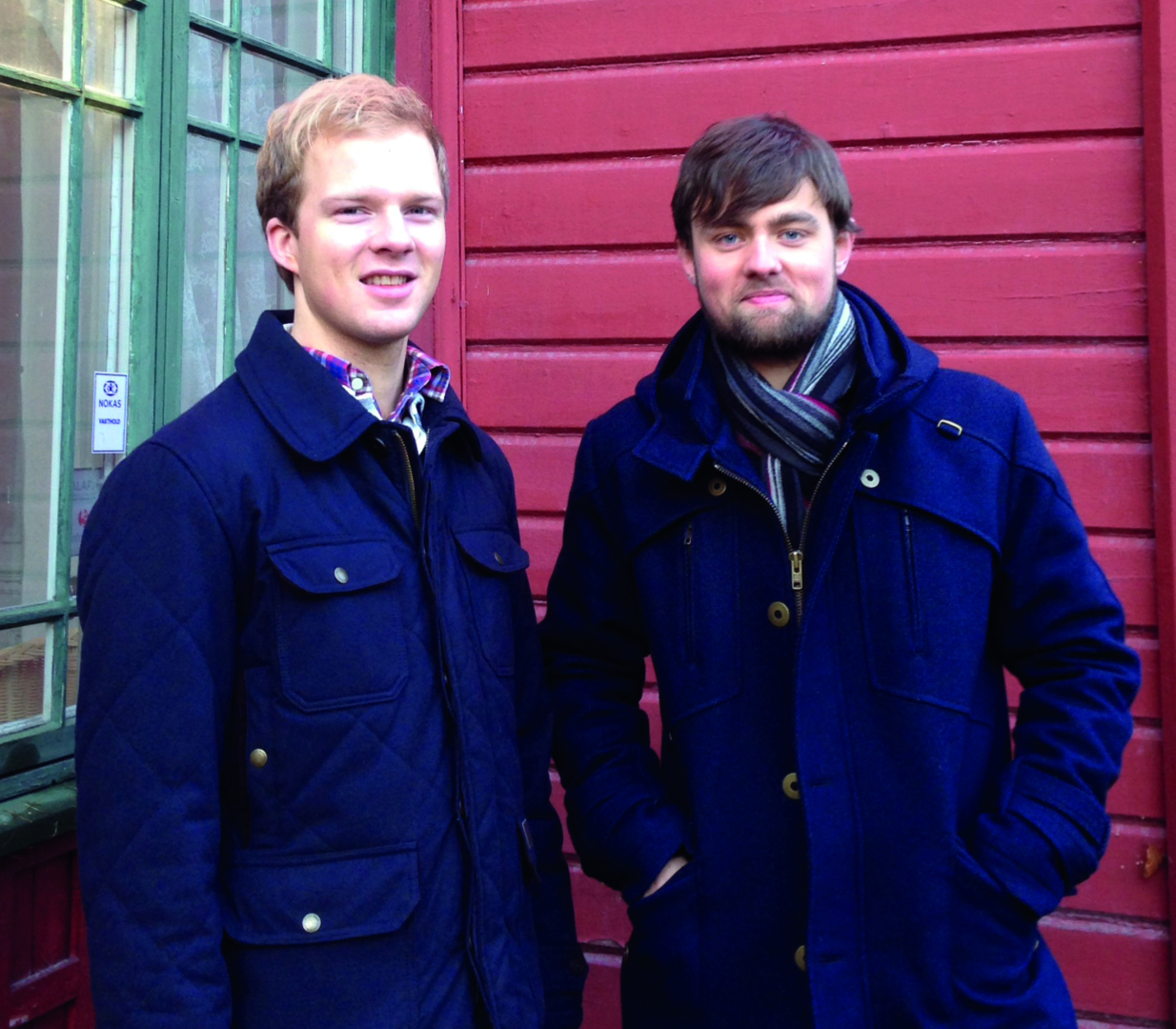 FESTIVAL SOM FAG: Grensespill er navnet på festivalen som fjerdeårsstudentene ved Barratt Due arrangerer i mars. F.v. programansvarlig Thormod Rønning Kvam og leder Daniel Lyngstad.
