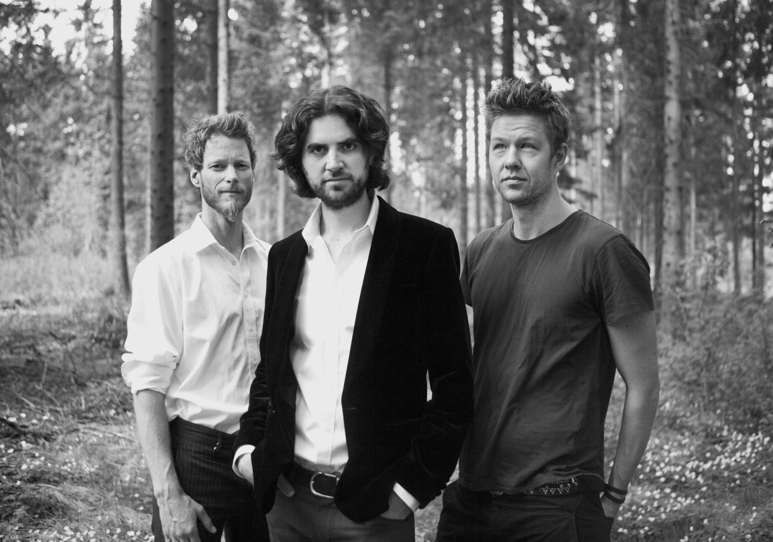 MUSIKKEKSPORT: Gjermund Larsen Trio, som består av Gjermund Larsen, Andreas Utnem og Sondre Meisfjord, er ett av mange norske ensembler som ser på Tyskland som et attraktivt konsertmarked. I sommer spiller de på TFF Rudolstadt Festival. 