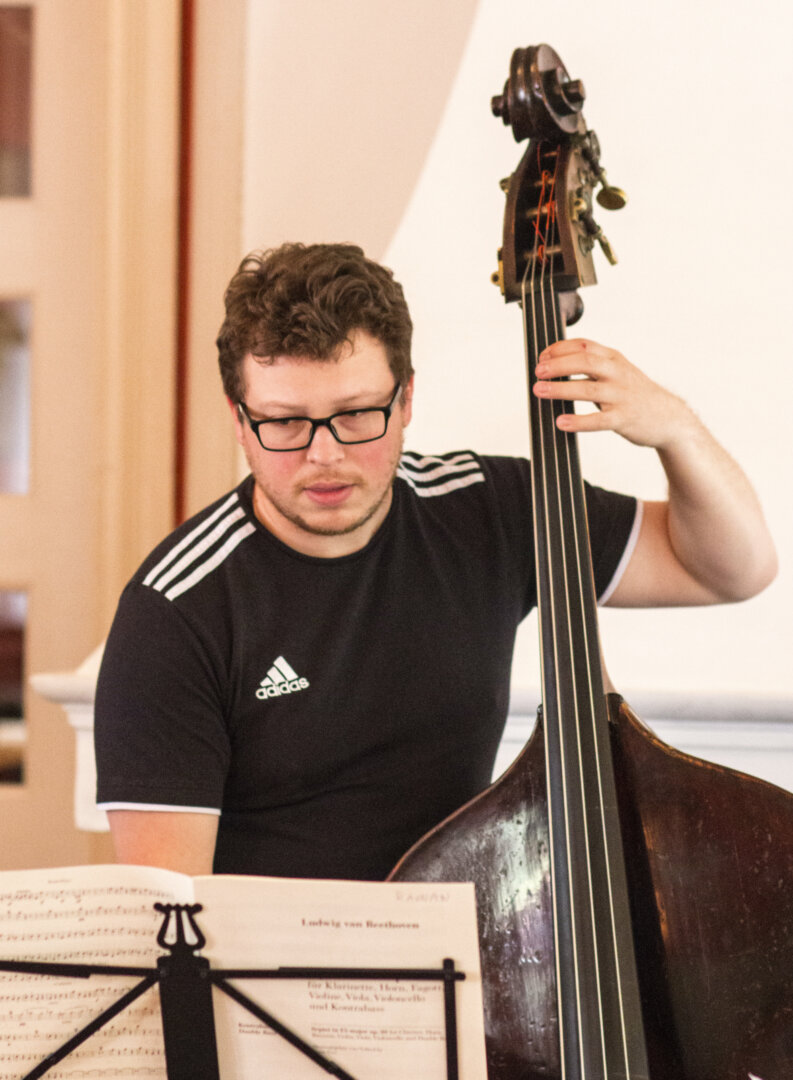 Bassist: Patrick Wilder er festivalmusiker i Horten Kammermusikkfest for andre gang. 