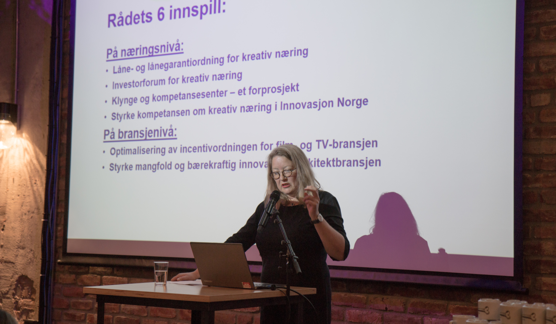 NÆRINGSPOLITIKK: Anne-Britt Gran leder næringspolitiske råd for kreative næringer.  