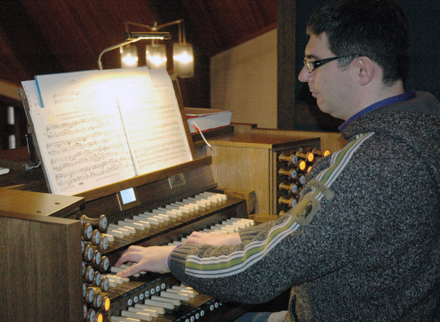 Har sagt opp: Ole Johannes Kosberg hadde tidligere fem elever i orgel i Oslo kulturskole, men har sagt opp. 