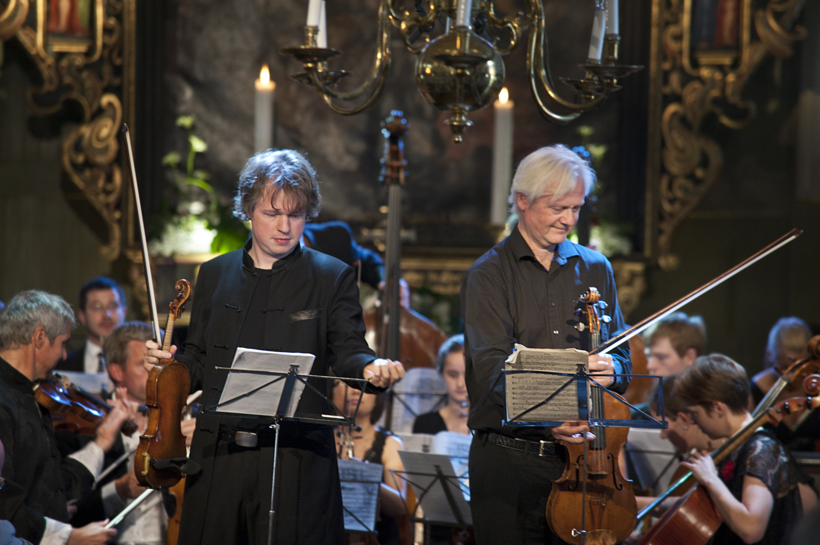 Flytter til Sandefjord: Henning Kraggerud og Lars Anders Tomter ledet Kammermusikkfesten i Risør i mange år. Nå blir det festival med dem i Sandefjord i stedet. 