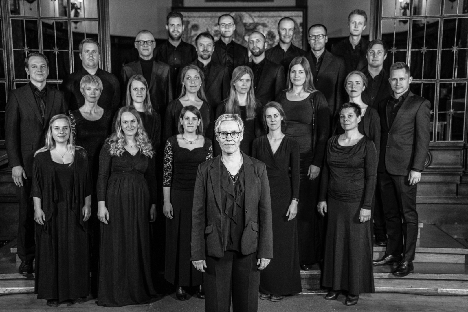 Prisvinnere: Uranienborg Vokalensemble ble dannet for 15 år siden, og er tilknyttet Uranienborg kirke i Oslo. I 2016 ble koret nominert til Grammy for sin plate Himmelrand.