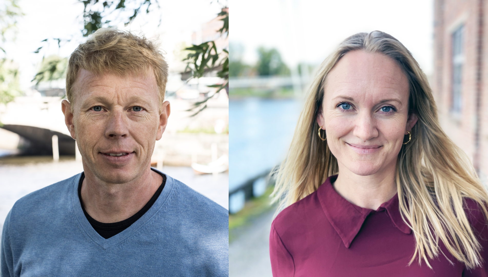 Ny ledelse: Rune Eriksen og Marte Bjerke.