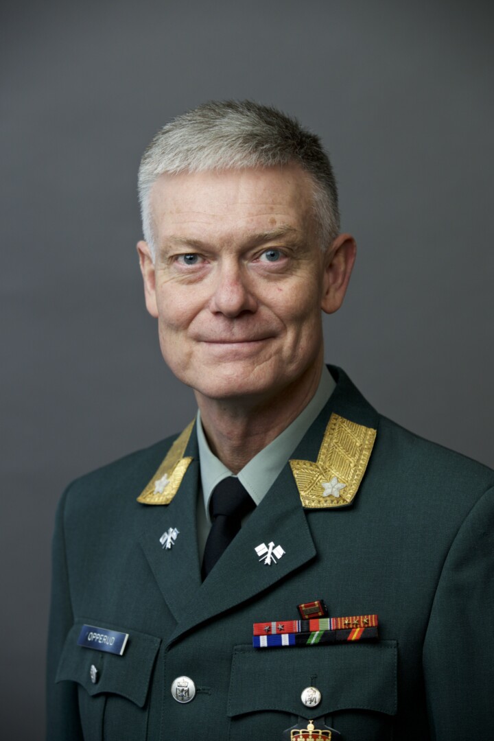 Brigader Arne Opperud, sjef for Forsvarets fellestjenester.