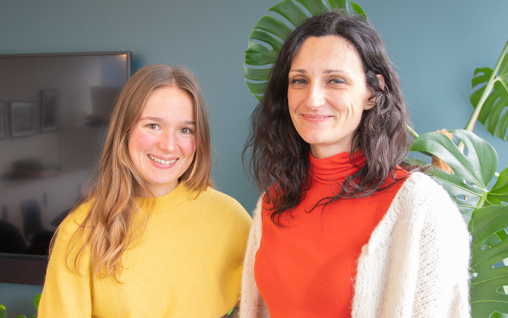 Christine Wilhelmsen og Jelena Galubovic, musikkterapi, musikkterapeuter