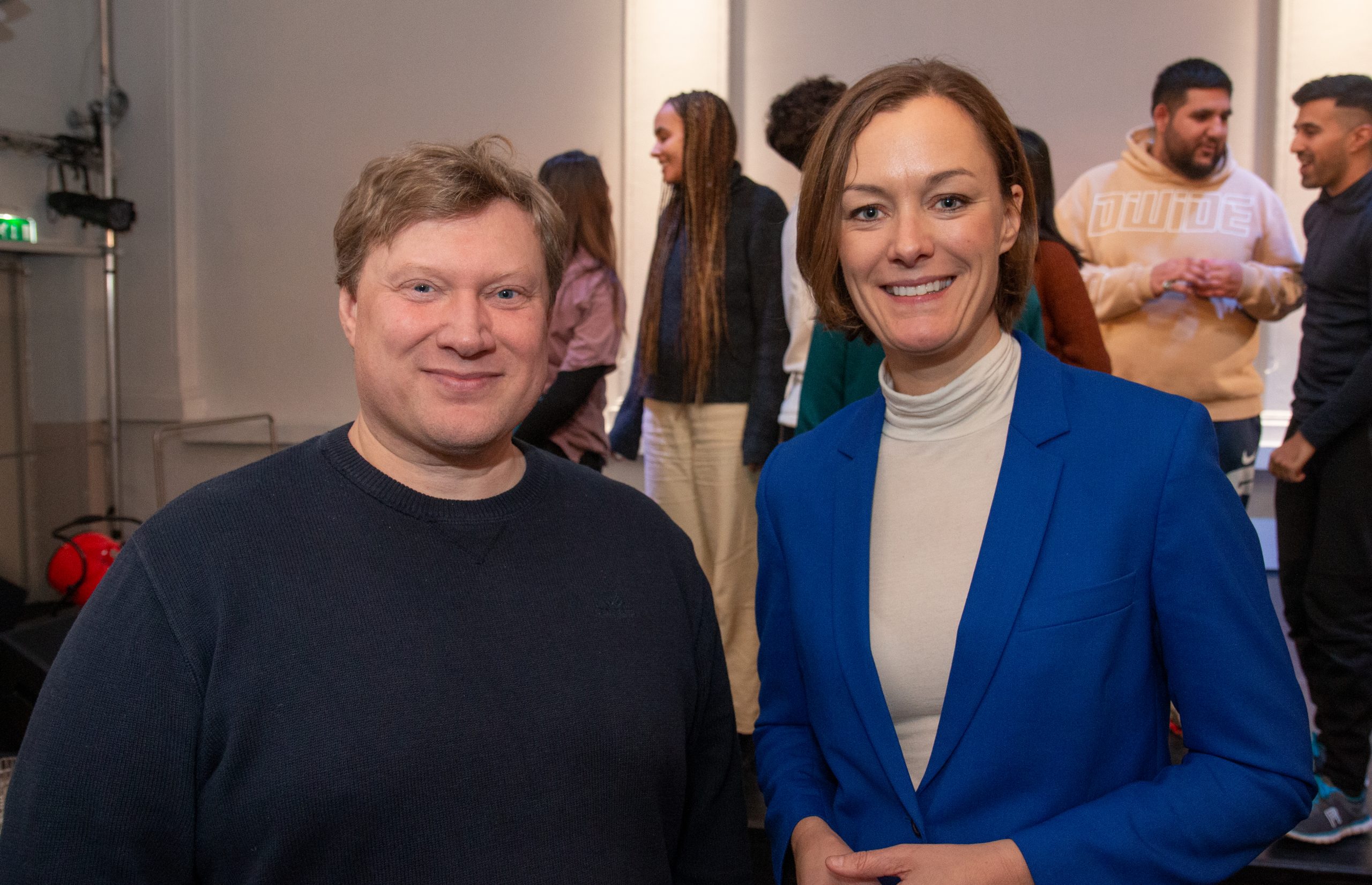 Kjetil Wevling og Anette Trettebergstuen på Nordic Black Theatre