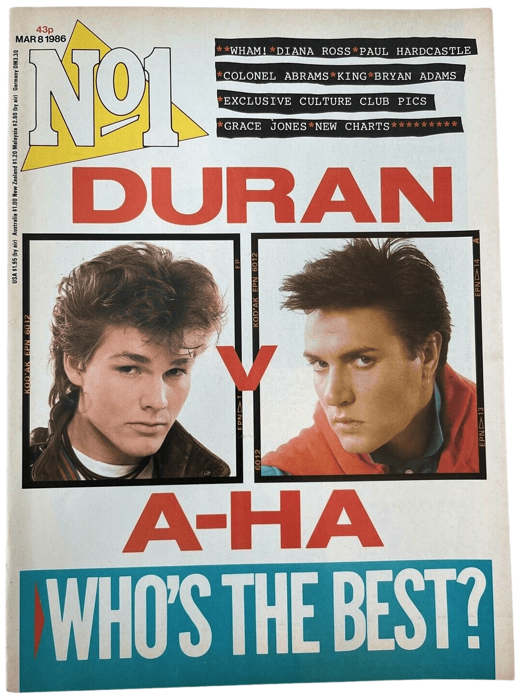 A-ha eller Duran Duran – det var en greie, spesielt i britisk musikkpresse