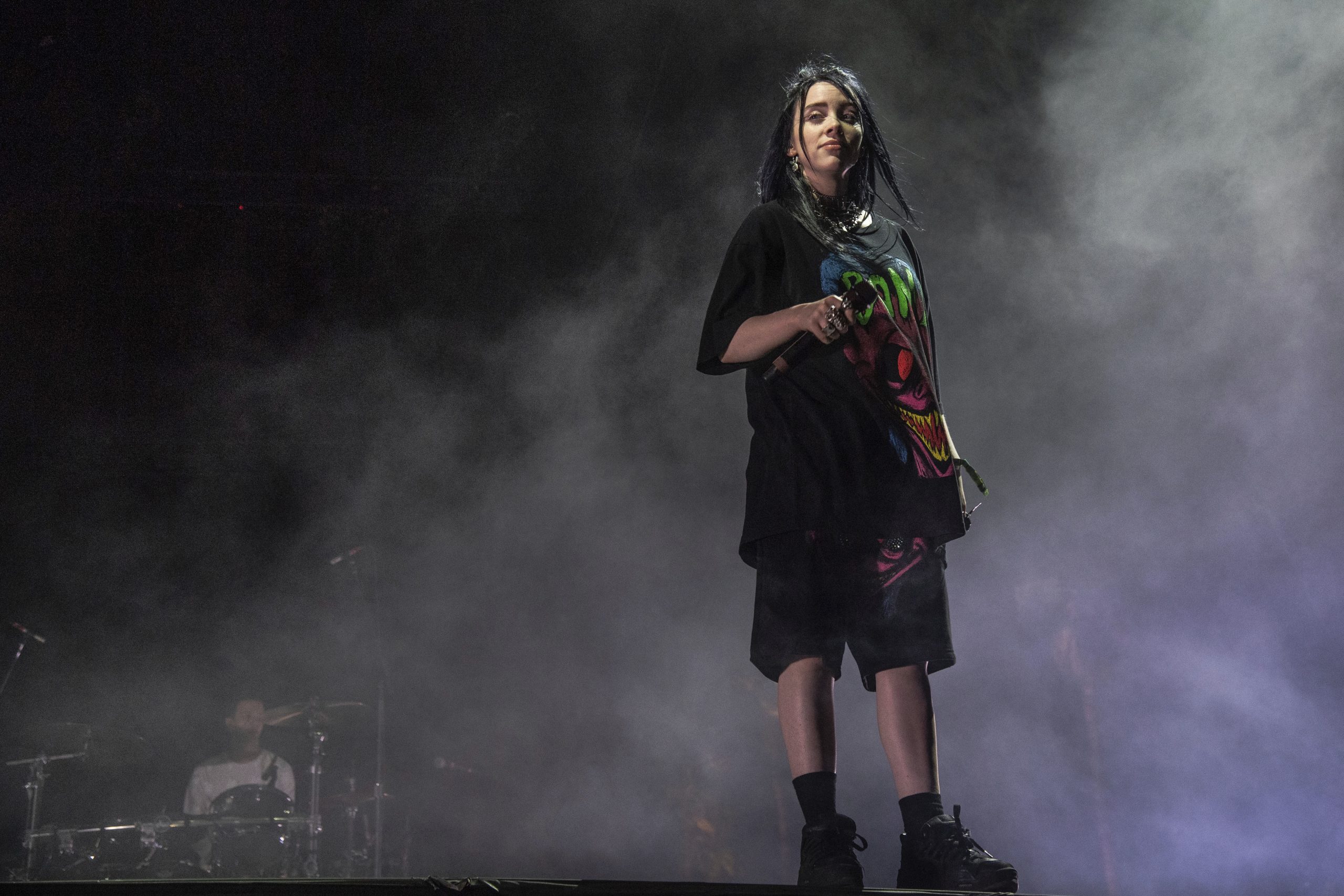 Billie Eilish performs at the Coachella Music & Arts Festival at the Empire Polo Club on Saturday, April 20, 2019, in Indio, Calif.