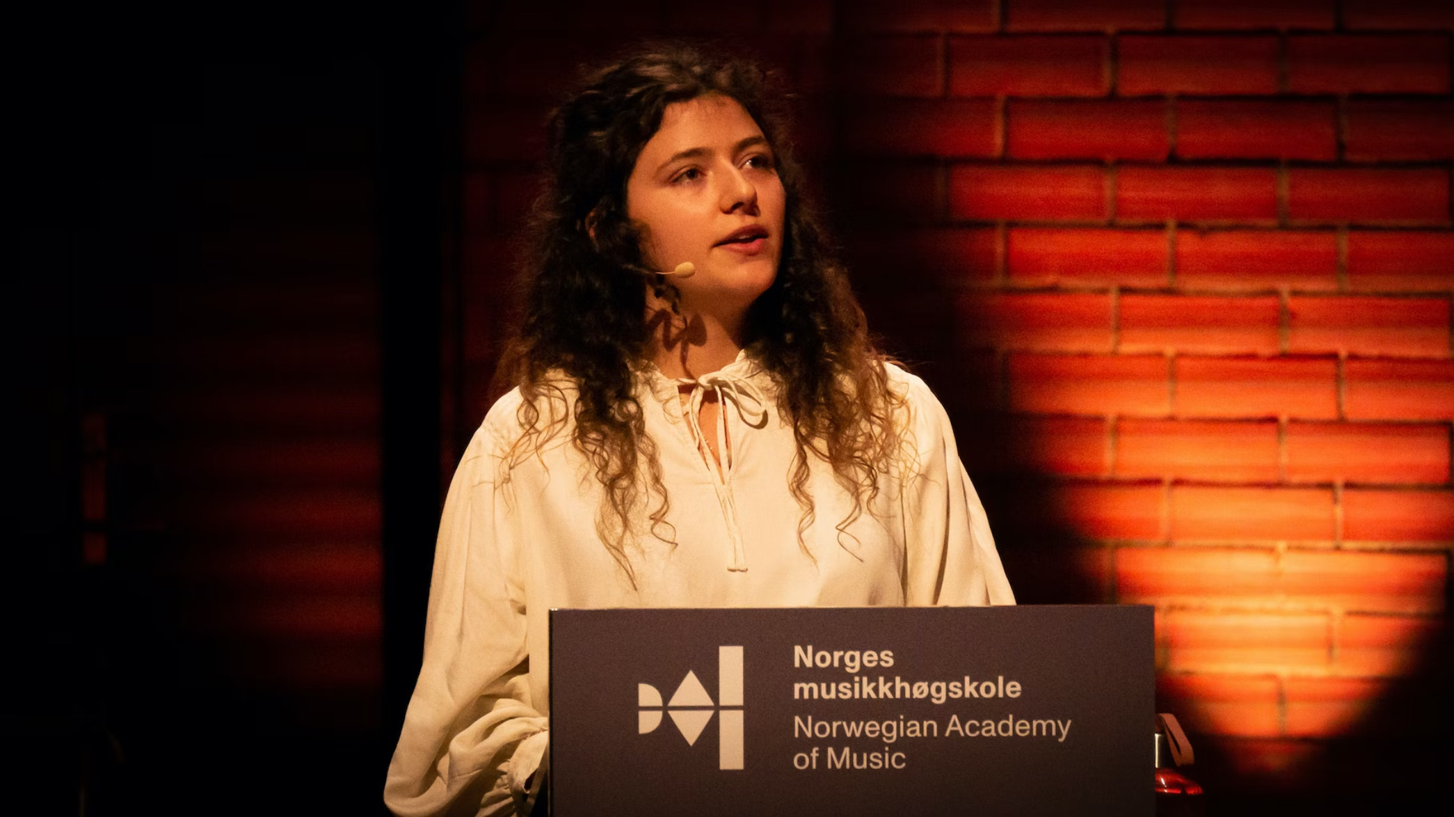 Idun Gabrielle Fougner-Økland ved Norges Musikkhøgskole