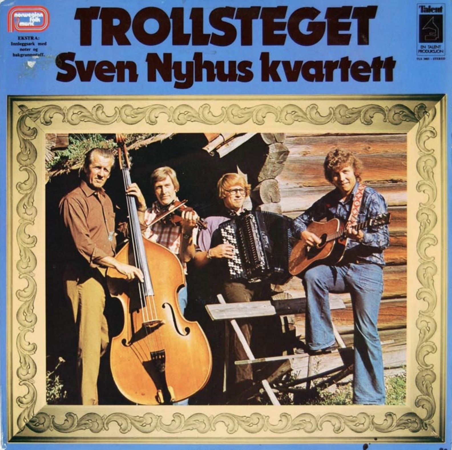 Albumomslaget til Sven Nyhus kvartetts Trollsteget