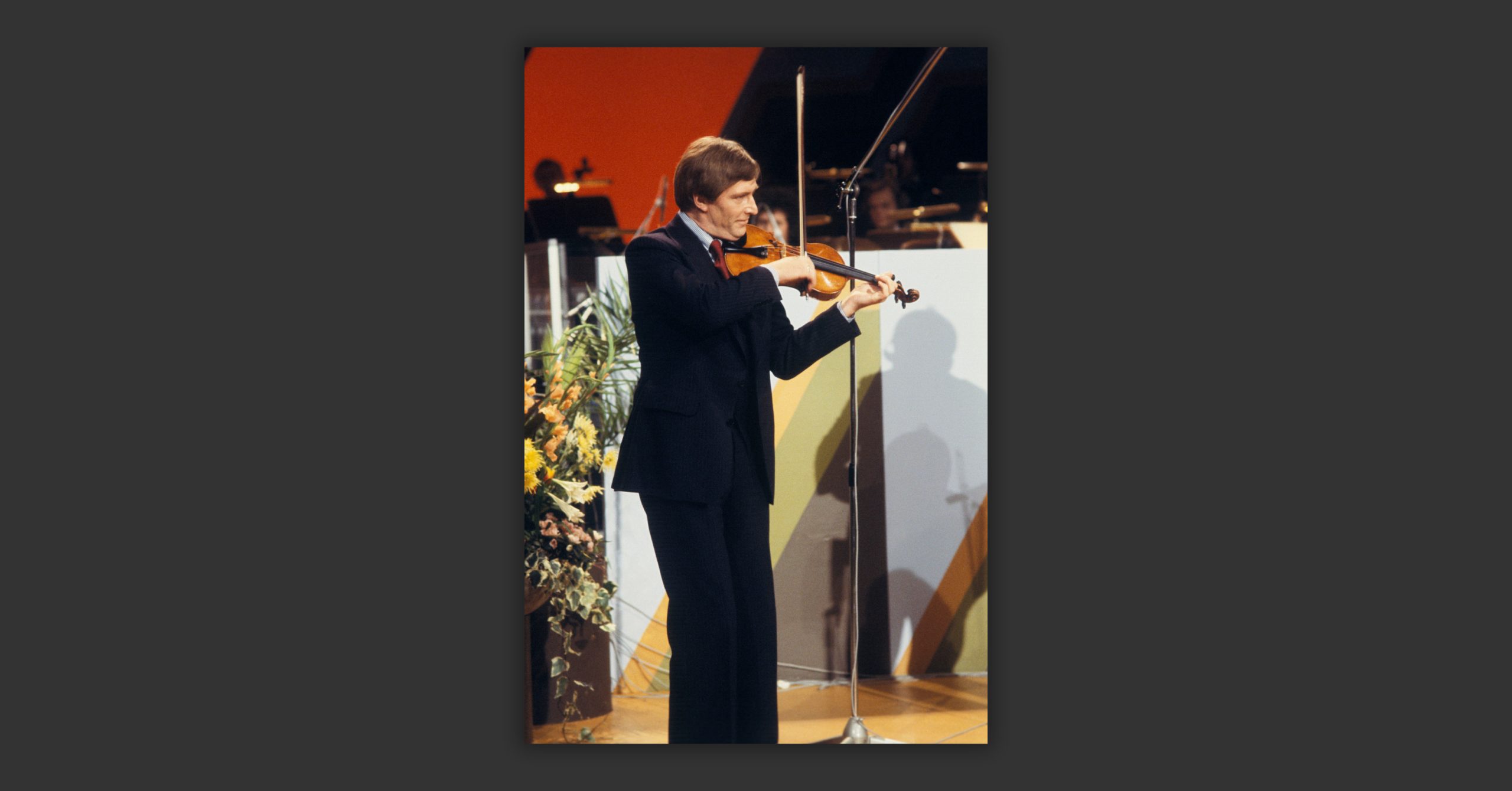 Sven Nyhus under Spellemannsprisen 1979.