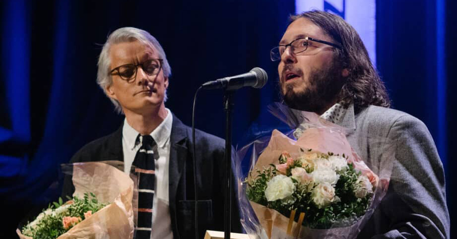 Jazznytts redaktørduo Audun Vinger og Filip Roshauw