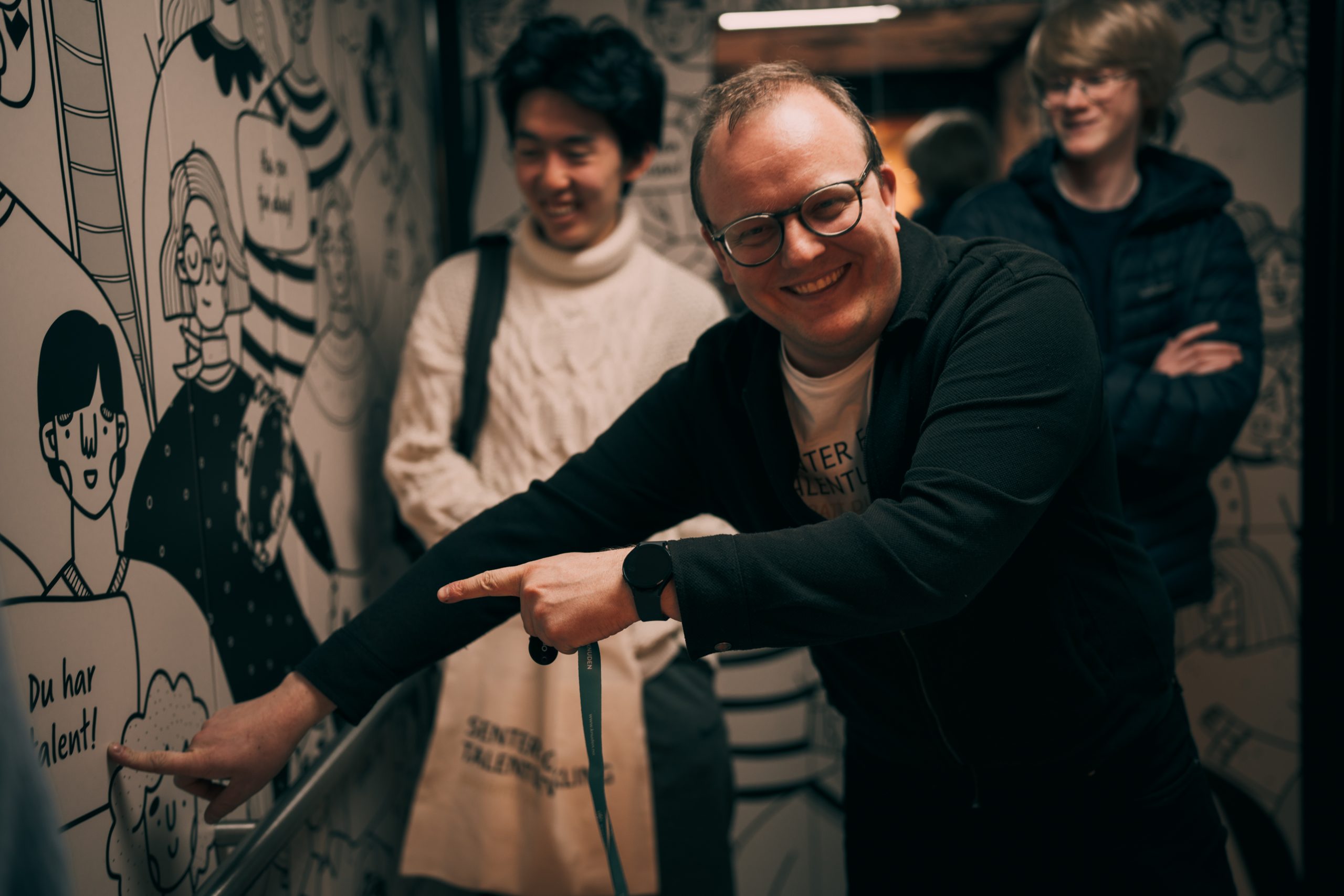 Ole Rasmus Bjerke i aksjon som talentkoordinator for unge pianister