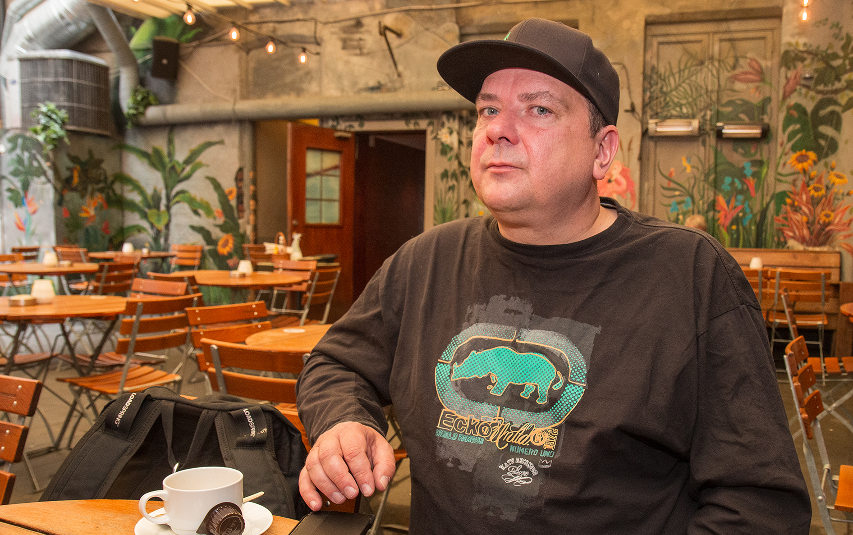 Joddski på Cafe Sara