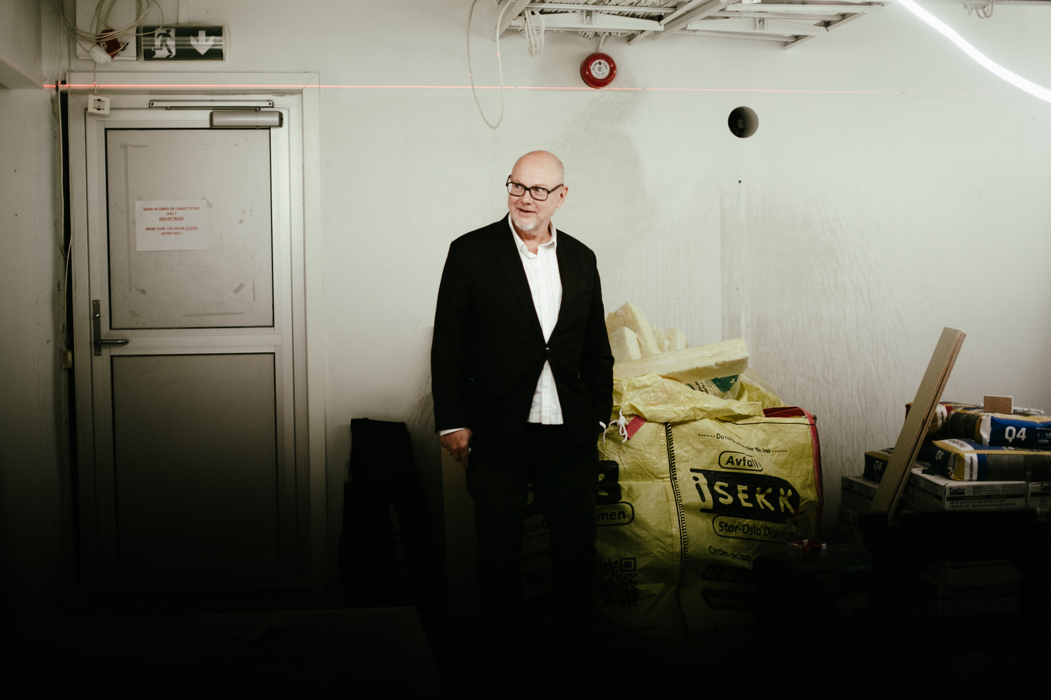 Teatersjef ved Black Box, Jørgen Knudsen.