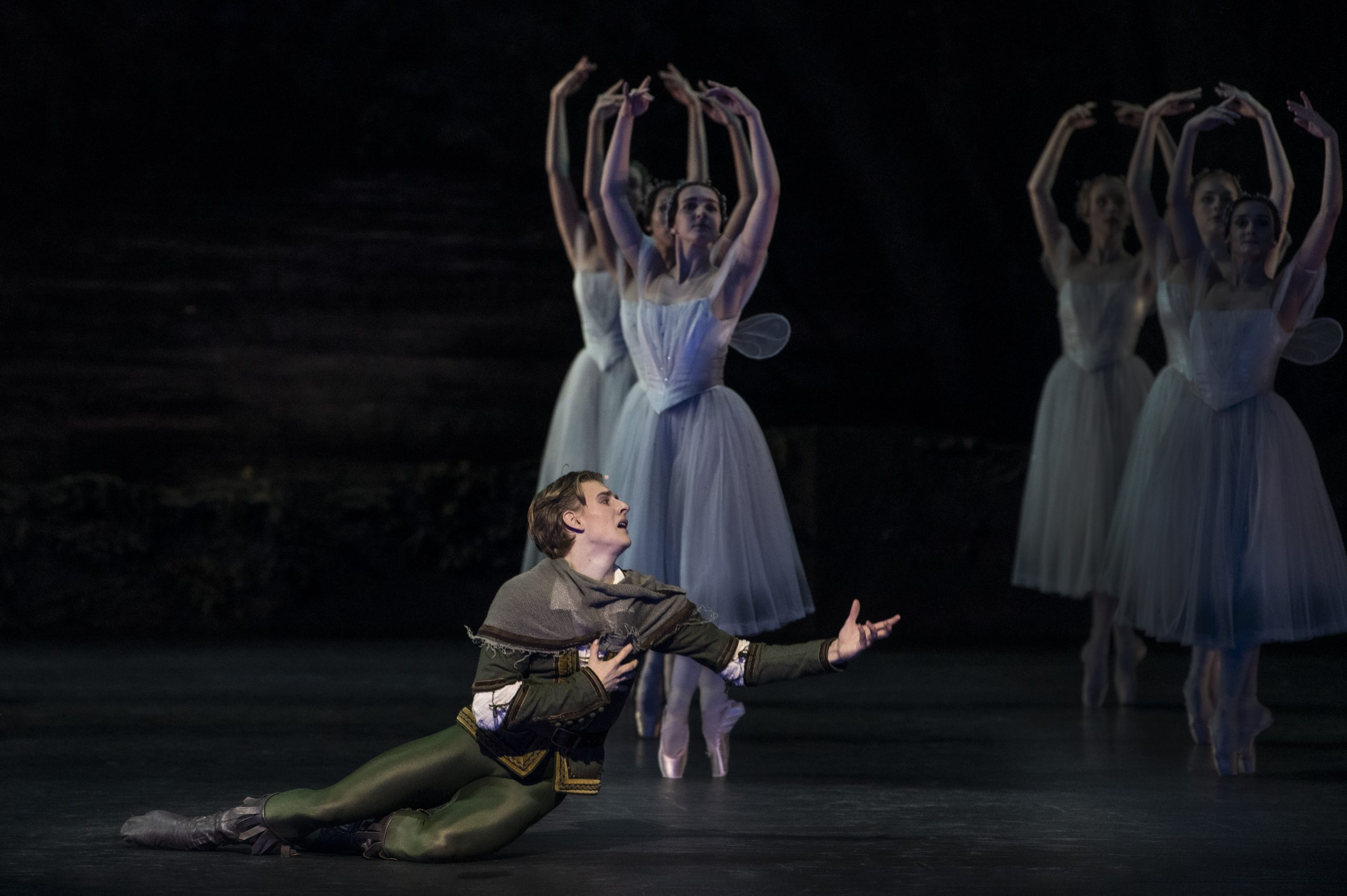 Joakim Visnes som Hilarion i Giselle