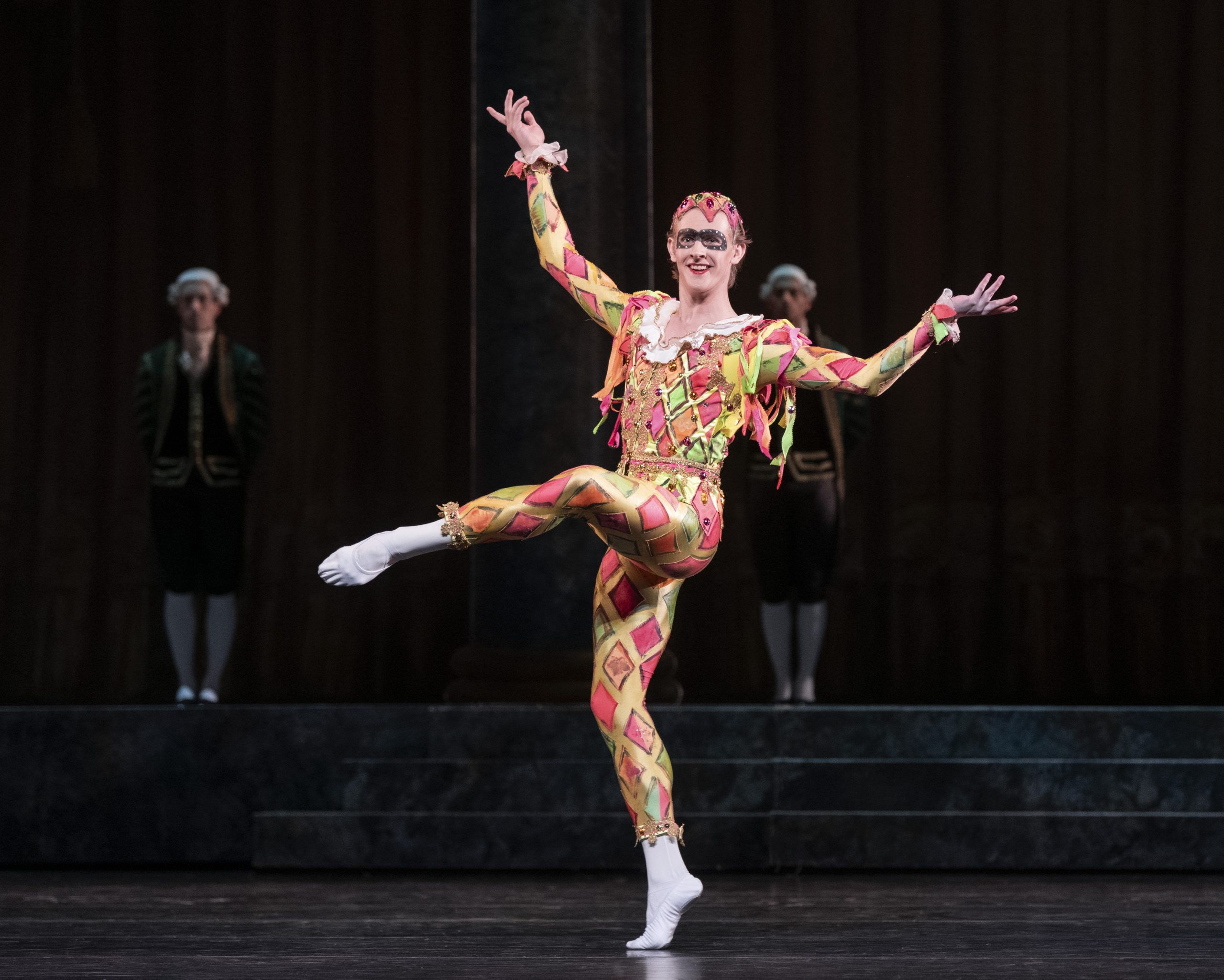 Joakim Visnes som hoffnarr i Askepott